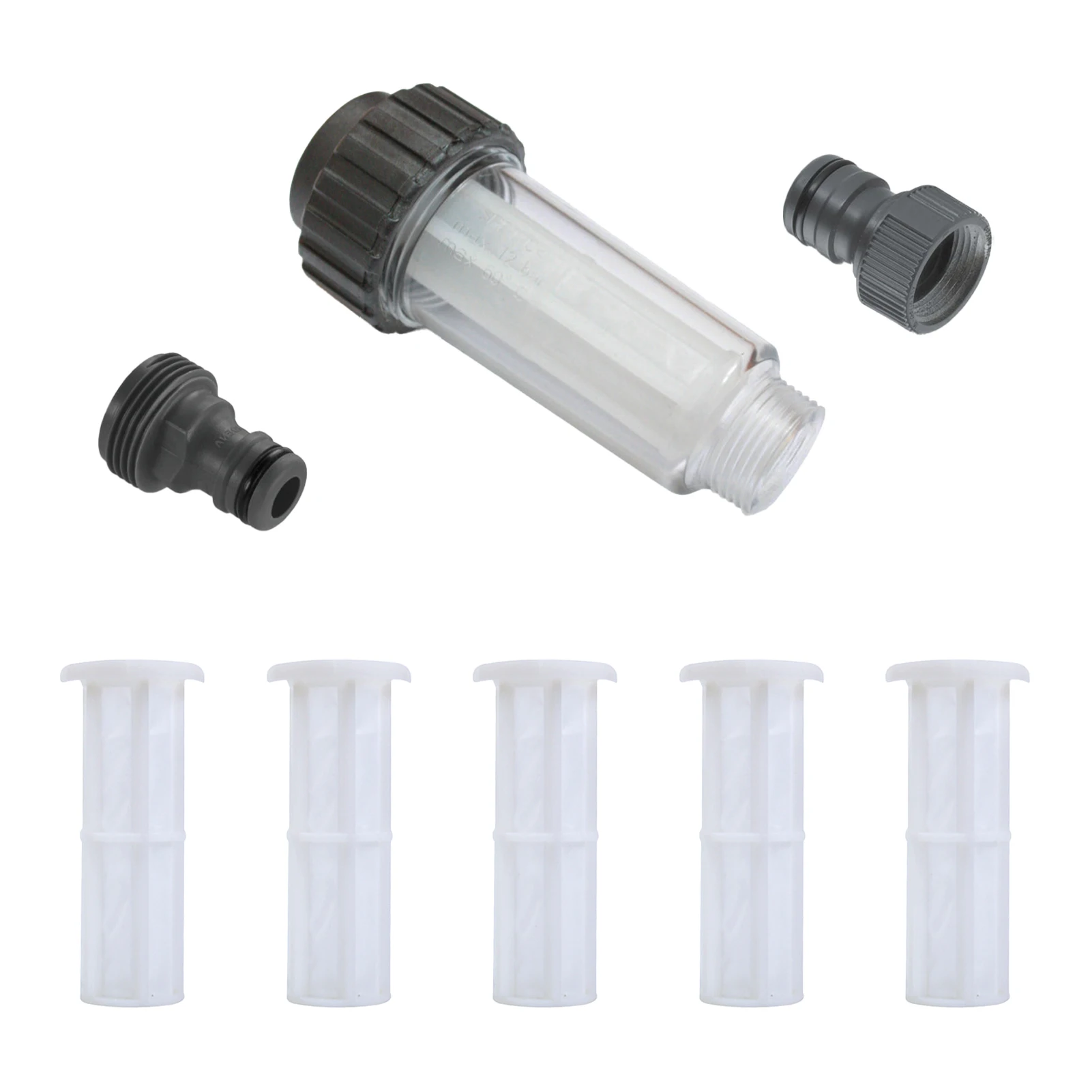 

With Quick Adapters Connector For Pressure Washer Motorhome Protective Easy Install Durable Practical Attachment Water Filter