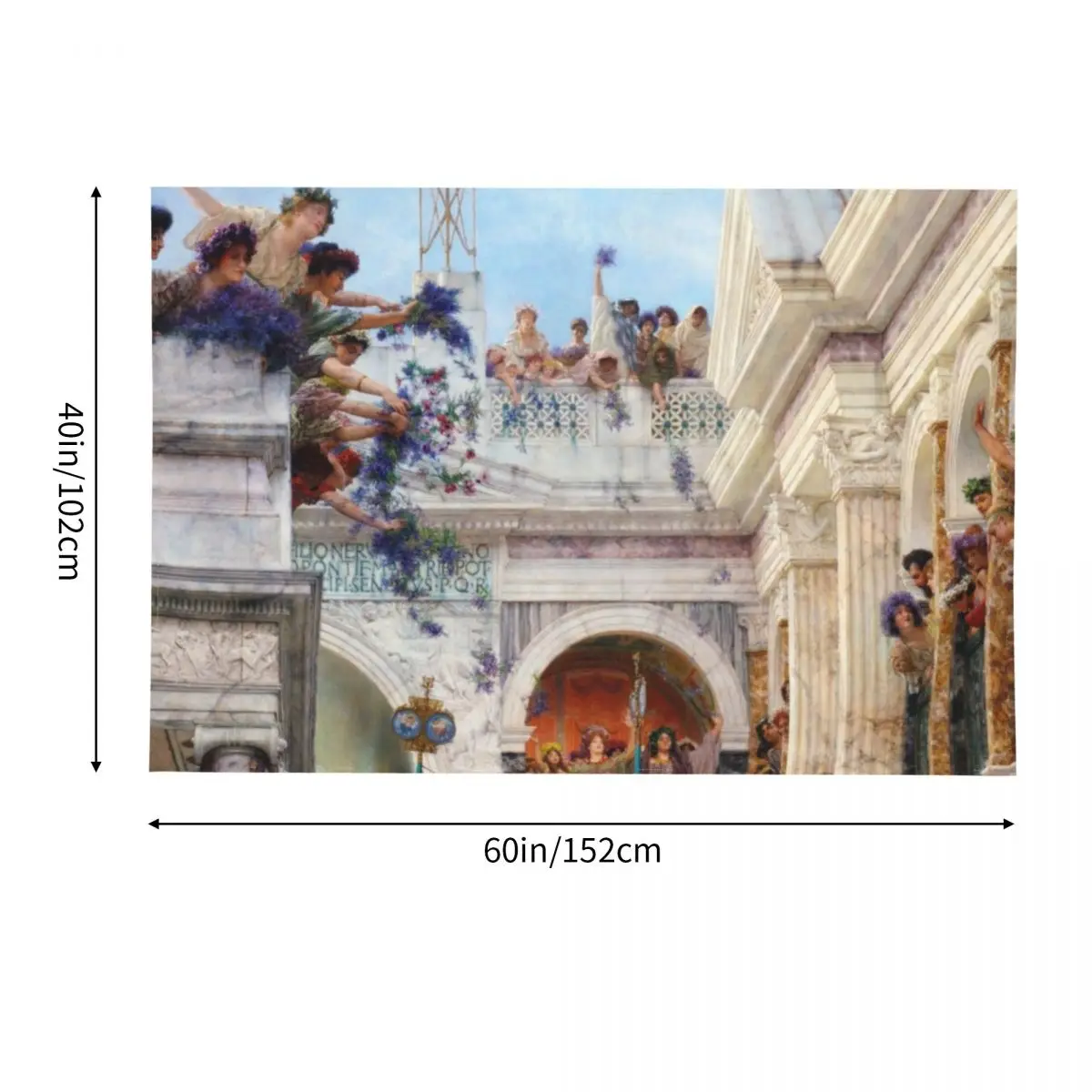 Весна от Alma Tadema гобелен пользовательские украшения для ваших фотографий