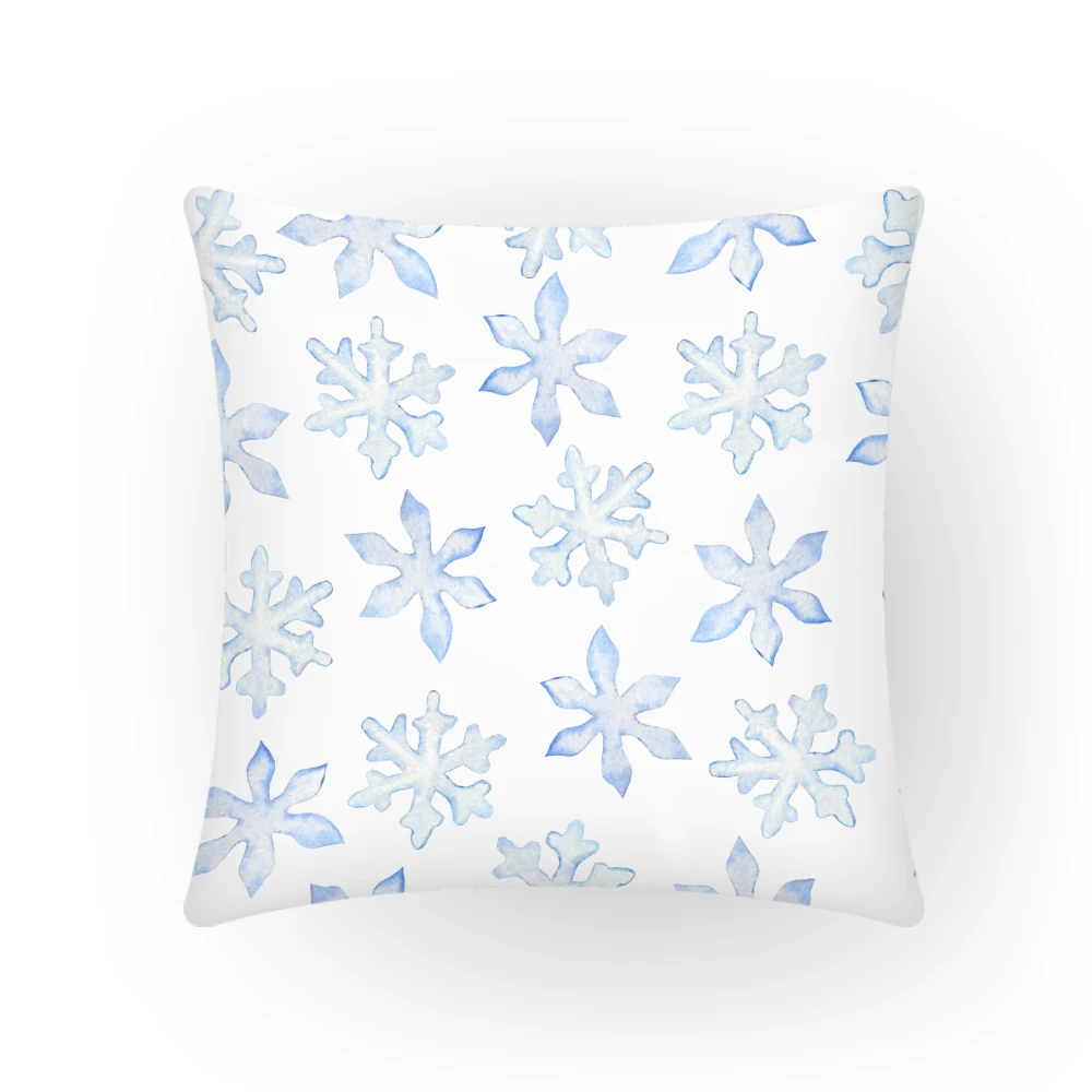 

Vintage Pillowcase Nordic Snowflake Throw Pillows 45x45 Upholstery Creative Cushion Cover Home Decor Sofa Decorative 2023 E2192