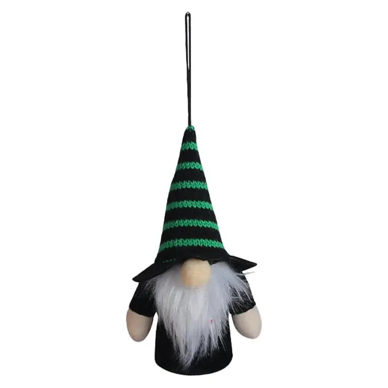 

Halloween Witch Gnomes Doll Halloween Glowing Dwarf Decoration Pendant Plush Lighted Handmade Gnome Decorations For Home Party