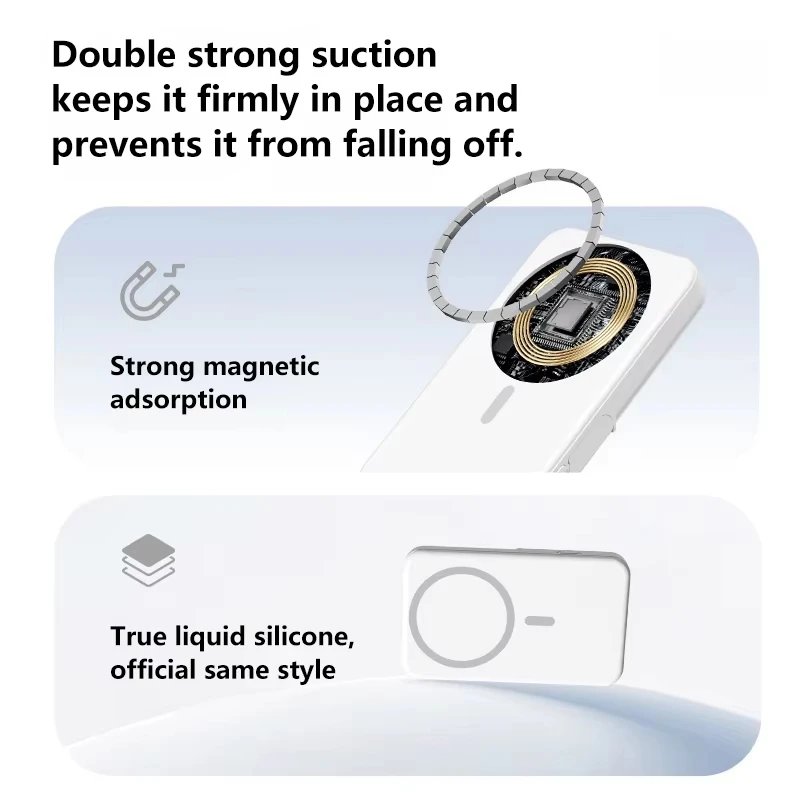 Фото Наушники-полумесяцы Bluetooth 5.3 с магнитным держателем для телефона и повербанком 1000 мАч, функция экстренной обратной зарядки, режим сна №4