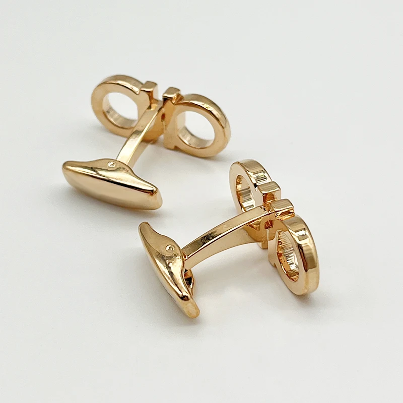 LAN Fr Luxury Cufflinks Classic French Shirt Cuff-link For Men High Quality Top Party Gift