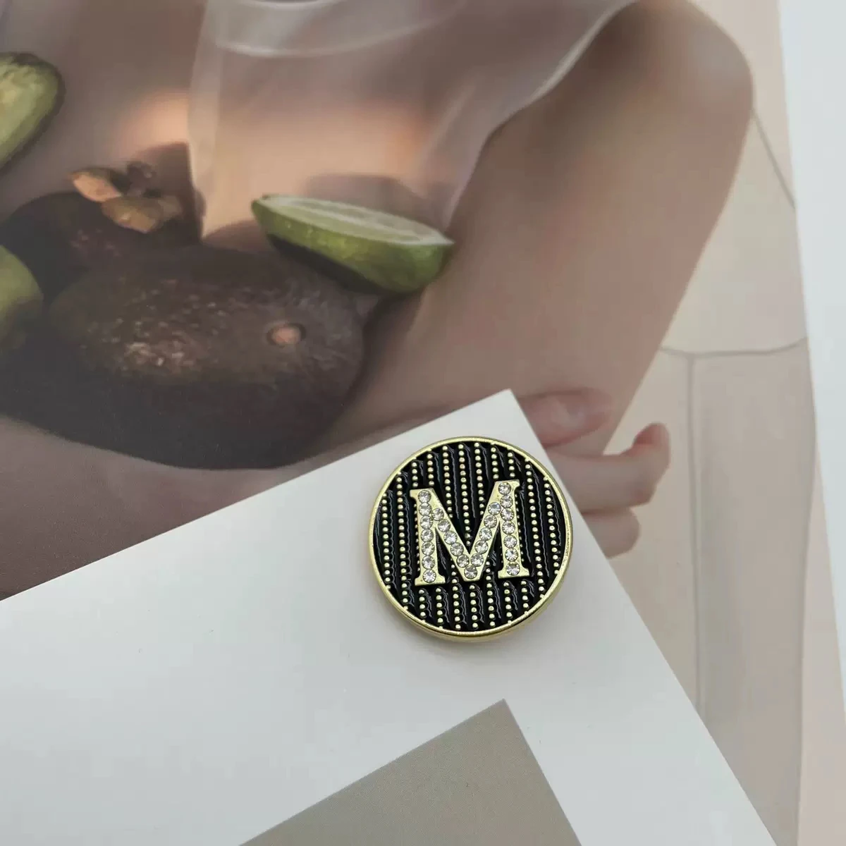 6 шт. Модные Дизайнерские пуговицы для одежды