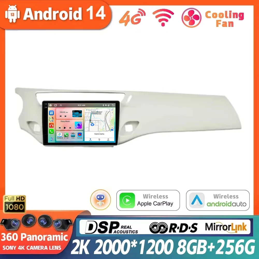 Carplay Android Auto GPS для Citroen C3 DS3 2010-2016 авторадио 14 плеер автомобильный радиоприемник