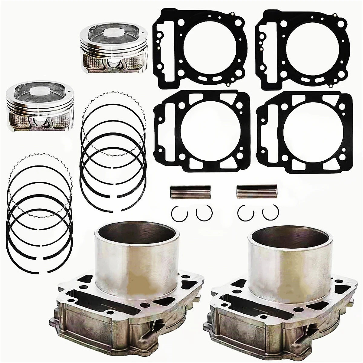 

Комплект поршневых колец цилиндра 91 мм, подходит для BRP Can-Am Outlander Max 400 650 800 HD8 1000 HD10 Ski-Doo Skandic Elite просторная экспедиция