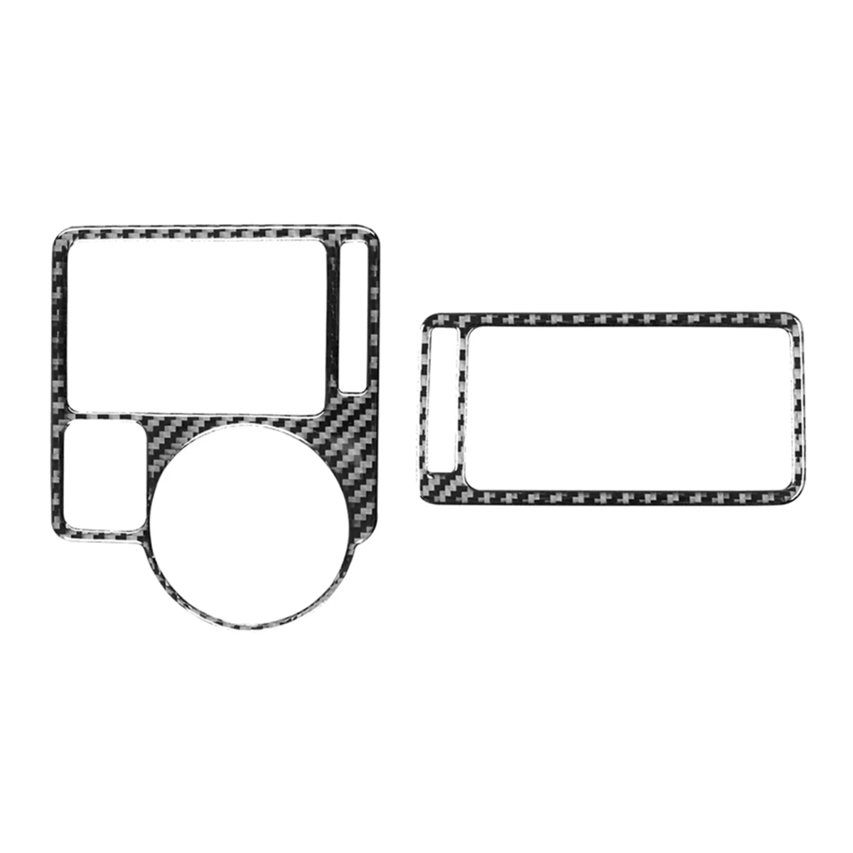 

For VW Golf 4 MK4 1999-2004 LHD Soft Carbon Fiber Car Dashboard Side Air Condition Outlet Vent Cover Trim