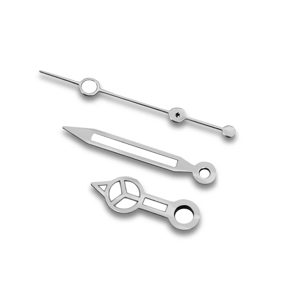 Modified Watch Hands Blue Luminous Three-hands Fit NH35 NH36 4R 7S Movement