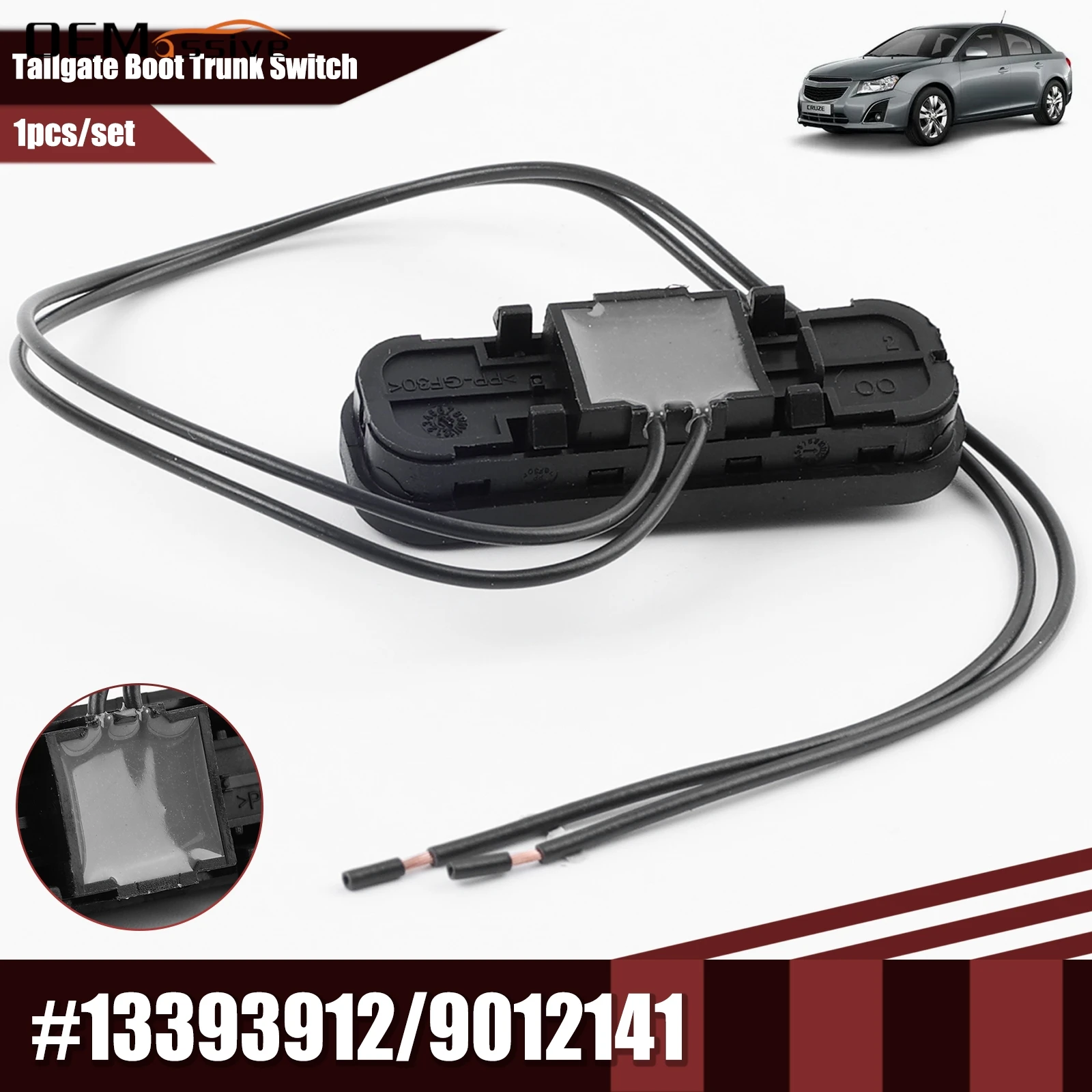 

13393912 9012141 выключатель открывания багажника для Opel Vauxhall Insignia Марка Meriva Astra J Chevrolet Cruze Sedan 2009-14