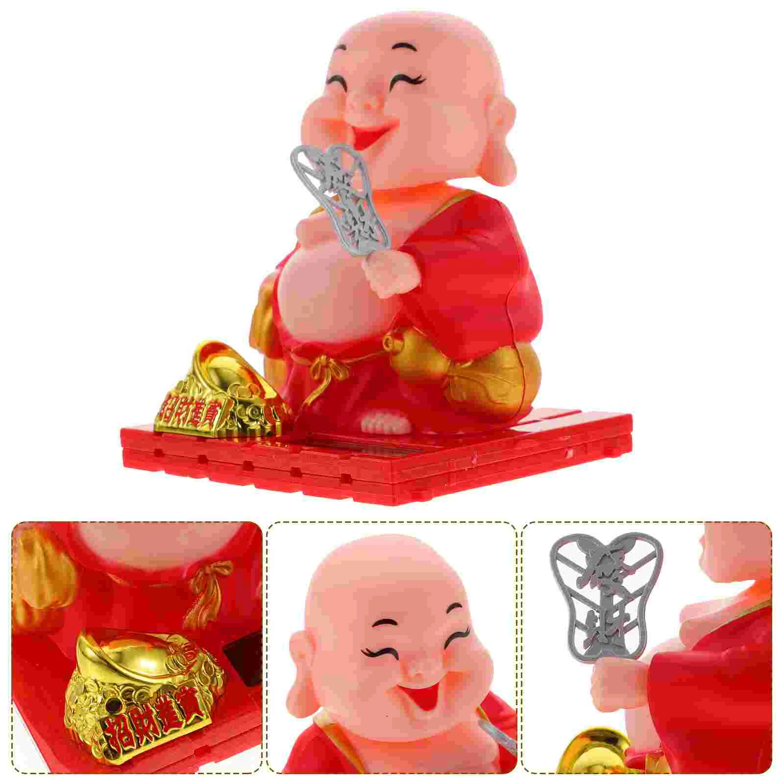 

Office Decoration Decorations Home Ornaments Solar Powered Car Abs Toys Tabletop