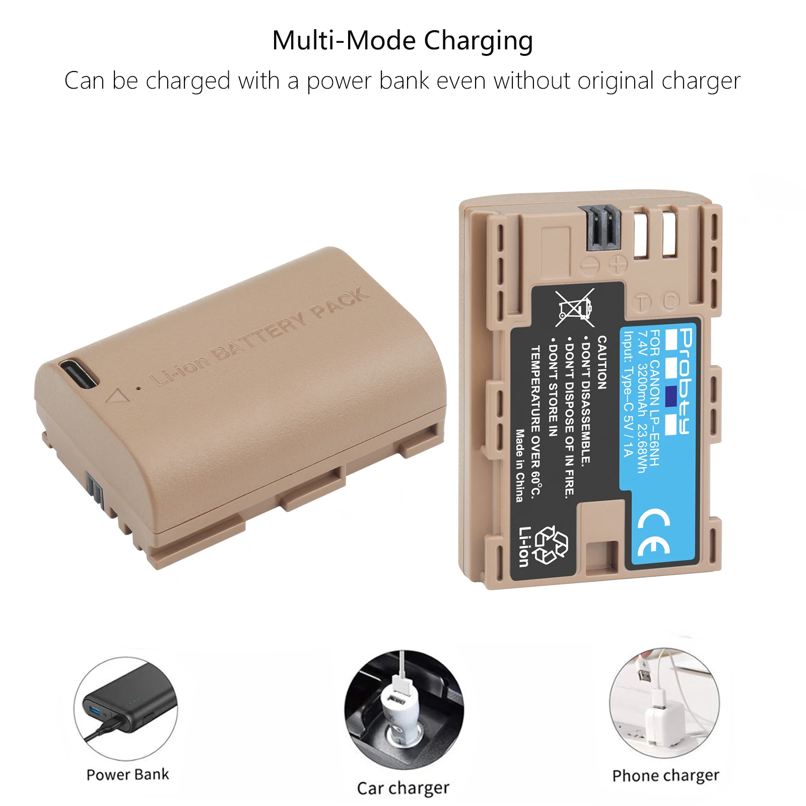 Аккумулятор Sheingka LP-E6NH для Canon