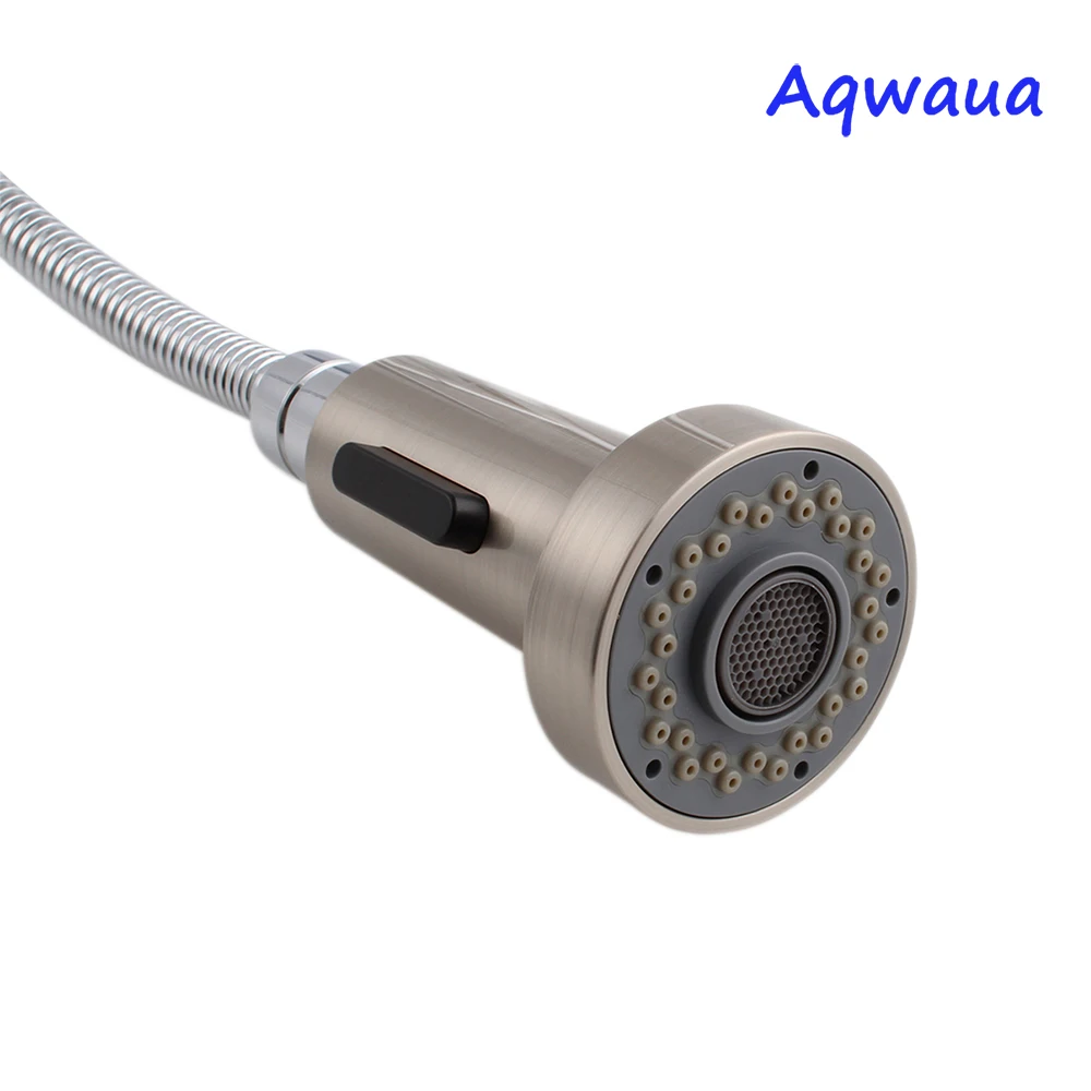 Кухонный смеситель Aqwaua с разъемом G1/2 двухфункциональный выдвижной спрей из