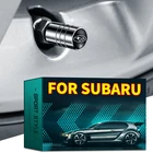 Колпачки воздушных клапанов для автомобильных шин, Металлические колпачки для Subaru Impreza Legacy STI BRZ XV Forester Crosstrek Outback Ascent Levorg, автомобильные товары, 4 шт.