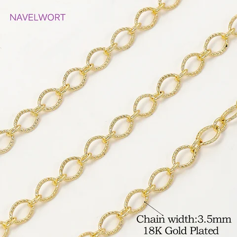 Золотая цепочка NAVELWORT для рукоделия