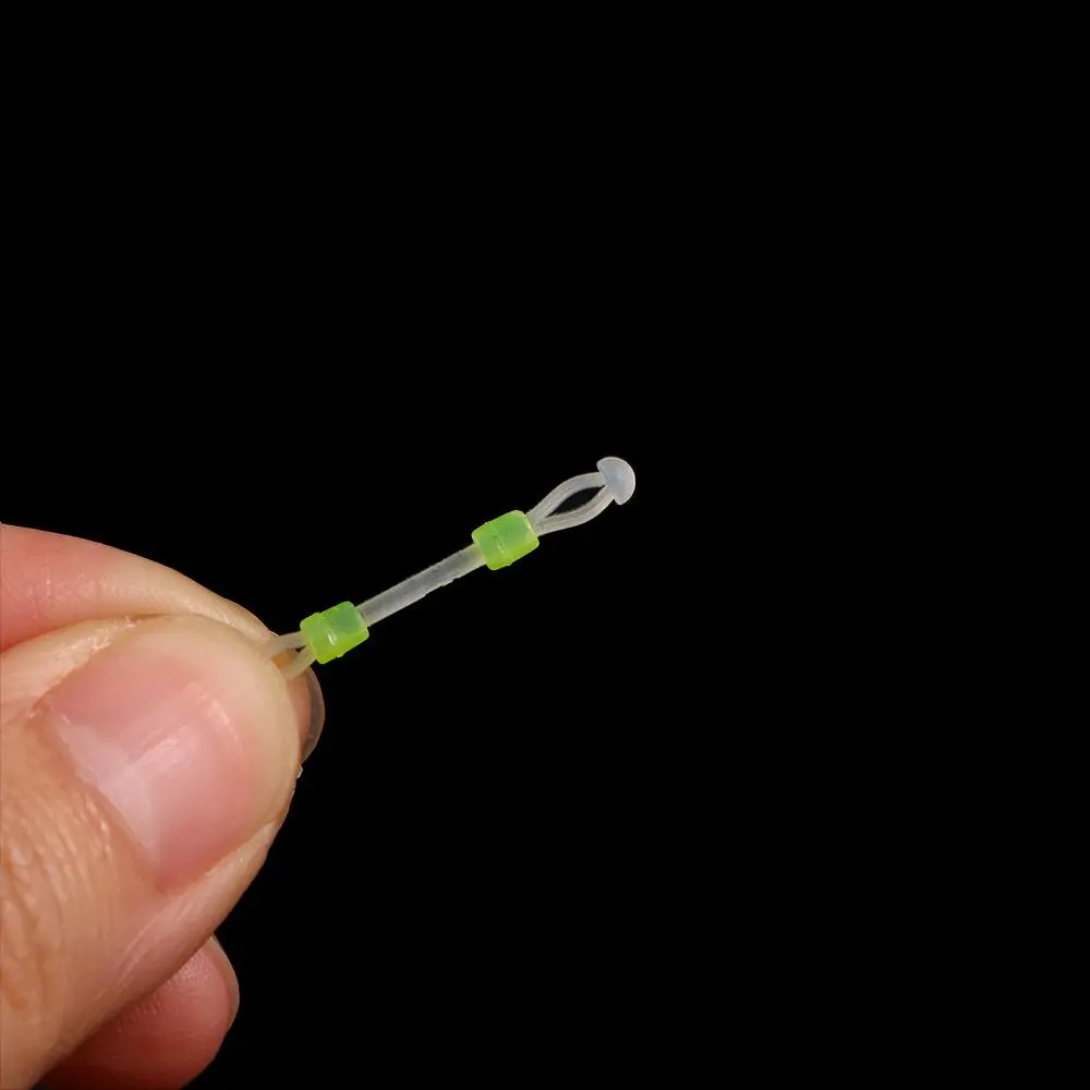 

Double Head Anti-wrap Beans Line Swivel Tool Double Hook Fish Hook Fixed Distance Splitter Fish Line Separator Silicone