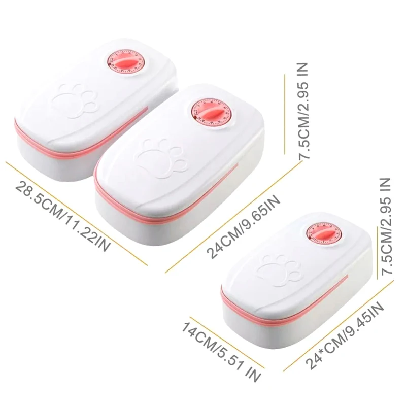 Автоматическая кормушка для кошек и маленьких собак сухой или полувологий