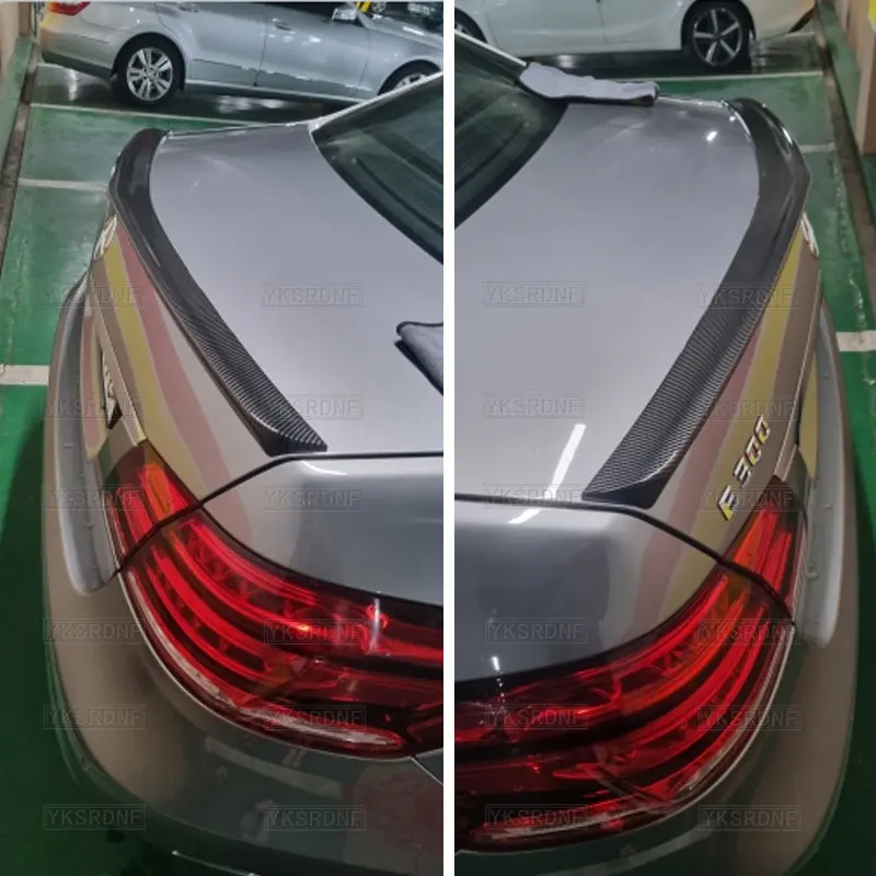 Спойлер для Mercedes W212 2008-2013 АБС-пластик украшение на хвостовое крыло автомобиля