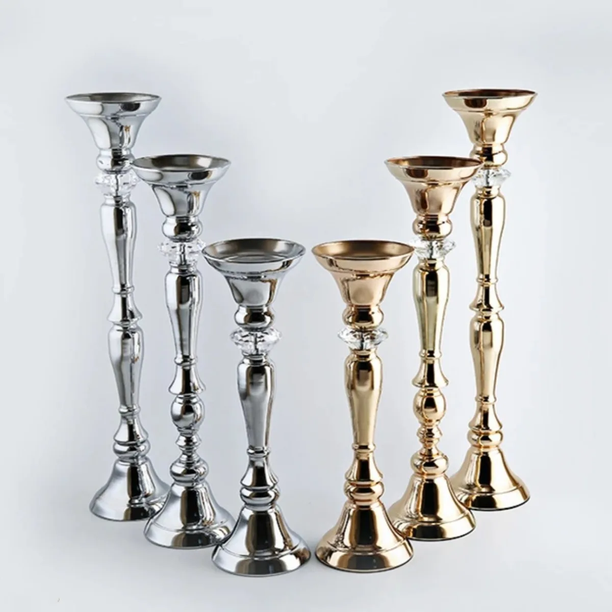 10 шт. подсвечники с цветами