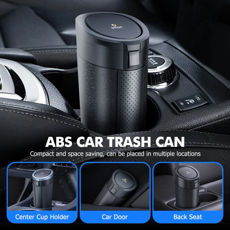 Фото Автомобильный мусорный контейнер для Smart Fortwo Forfour 451 453 450 452 454 Roadster Coupe №2