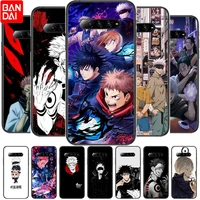 jujutsu kaisen anime phone case for xiaomi redmi black shark 4 pro 2 3 3s cases helo black cover silicone back prett mini cover
