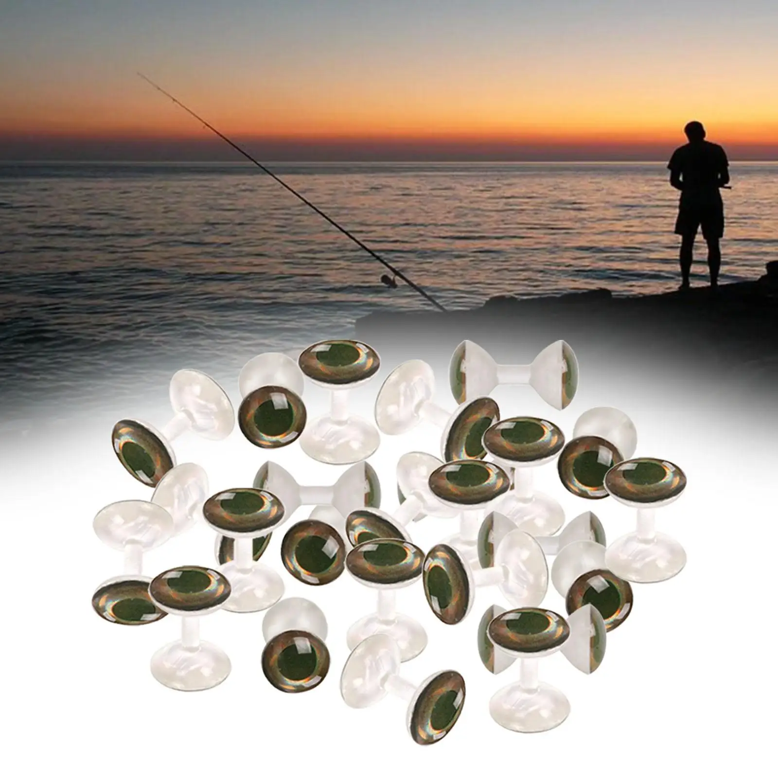 

Fly fishing bug eye DIY fly fishing hook binding material fishing tools