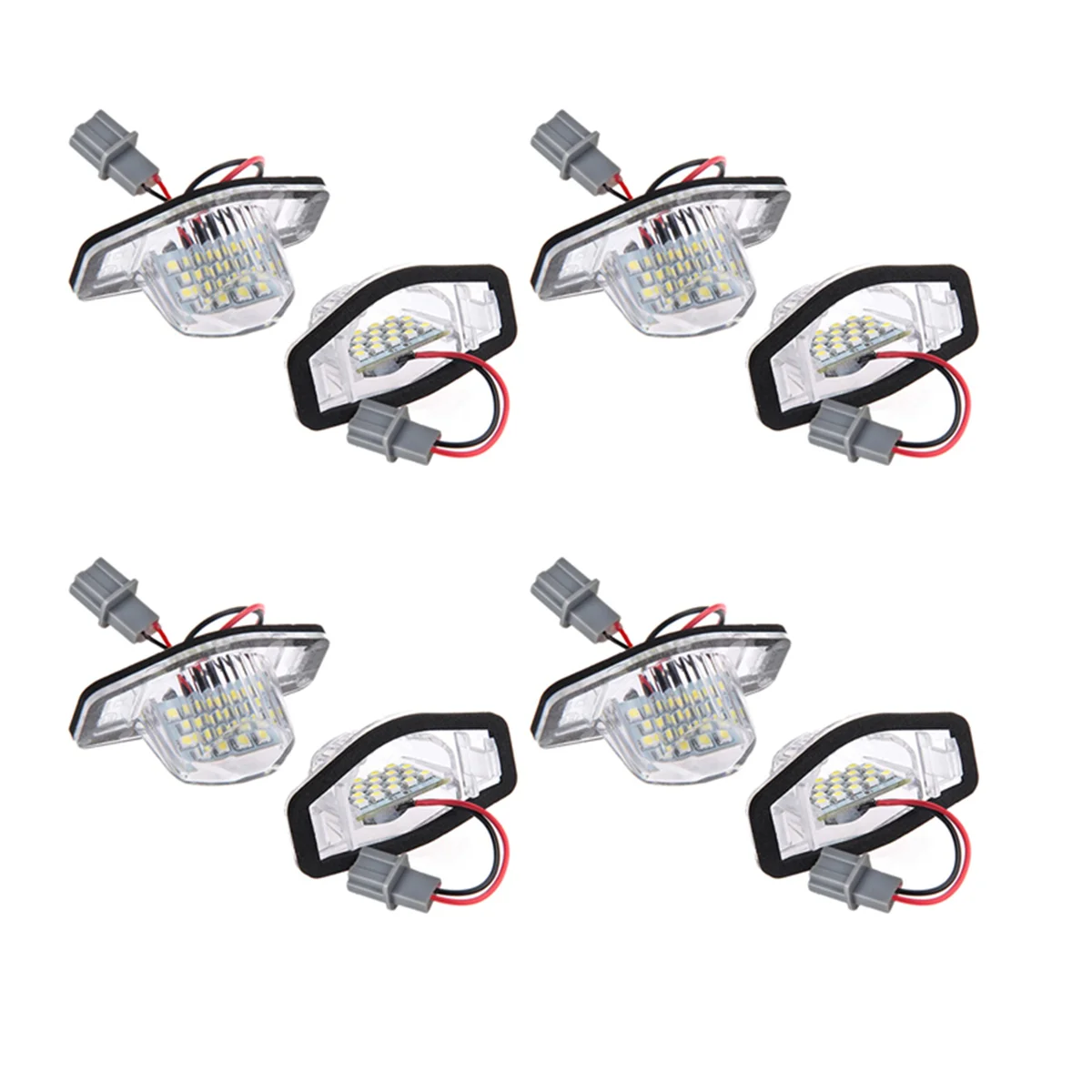 

8X Error Free LED License Plate Light Lamp for Honda Crv Fit Jazz Crosstour Odyssey