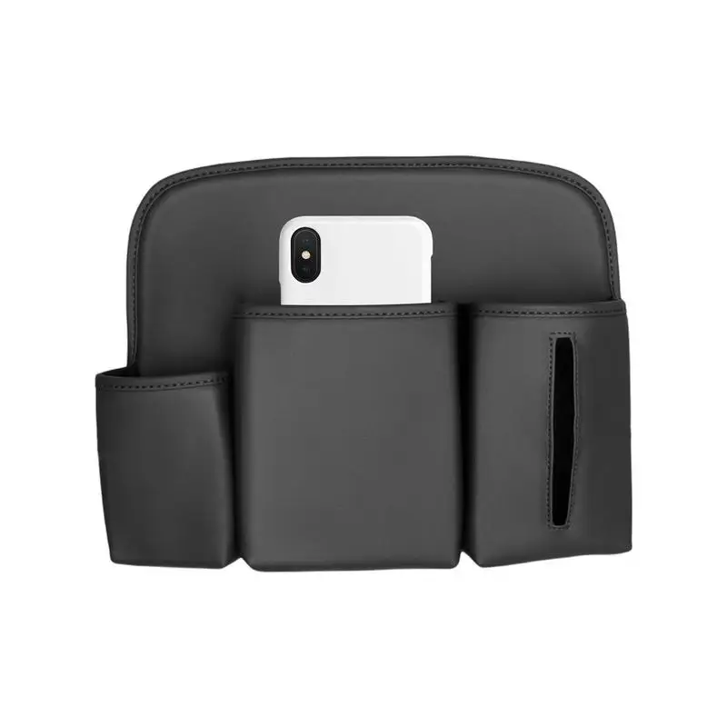 

Органайзер для автомобильного сиденья, универсальный держатель из искусственной кожи с ремешком на пряжке для зонта, экономия места в хранении