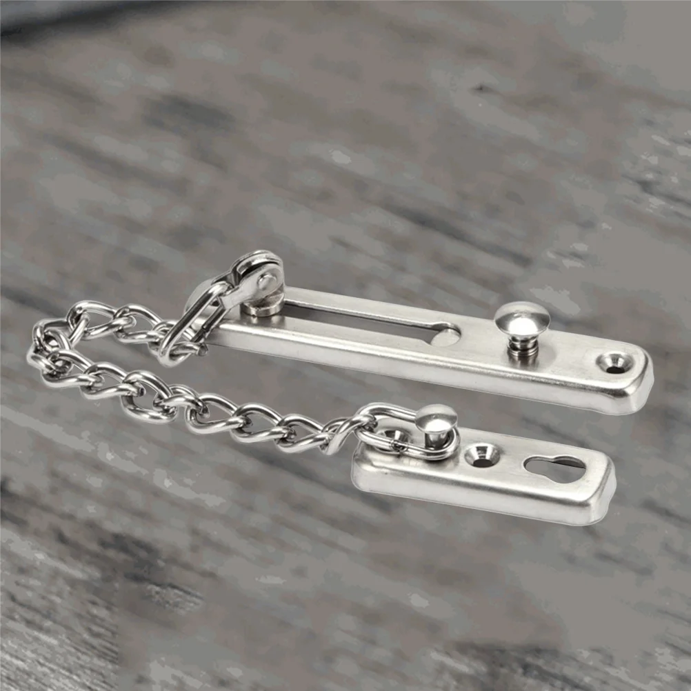 

Anti Theft Door Lock Chain Latch Protection Hotel Locks Doors Travel