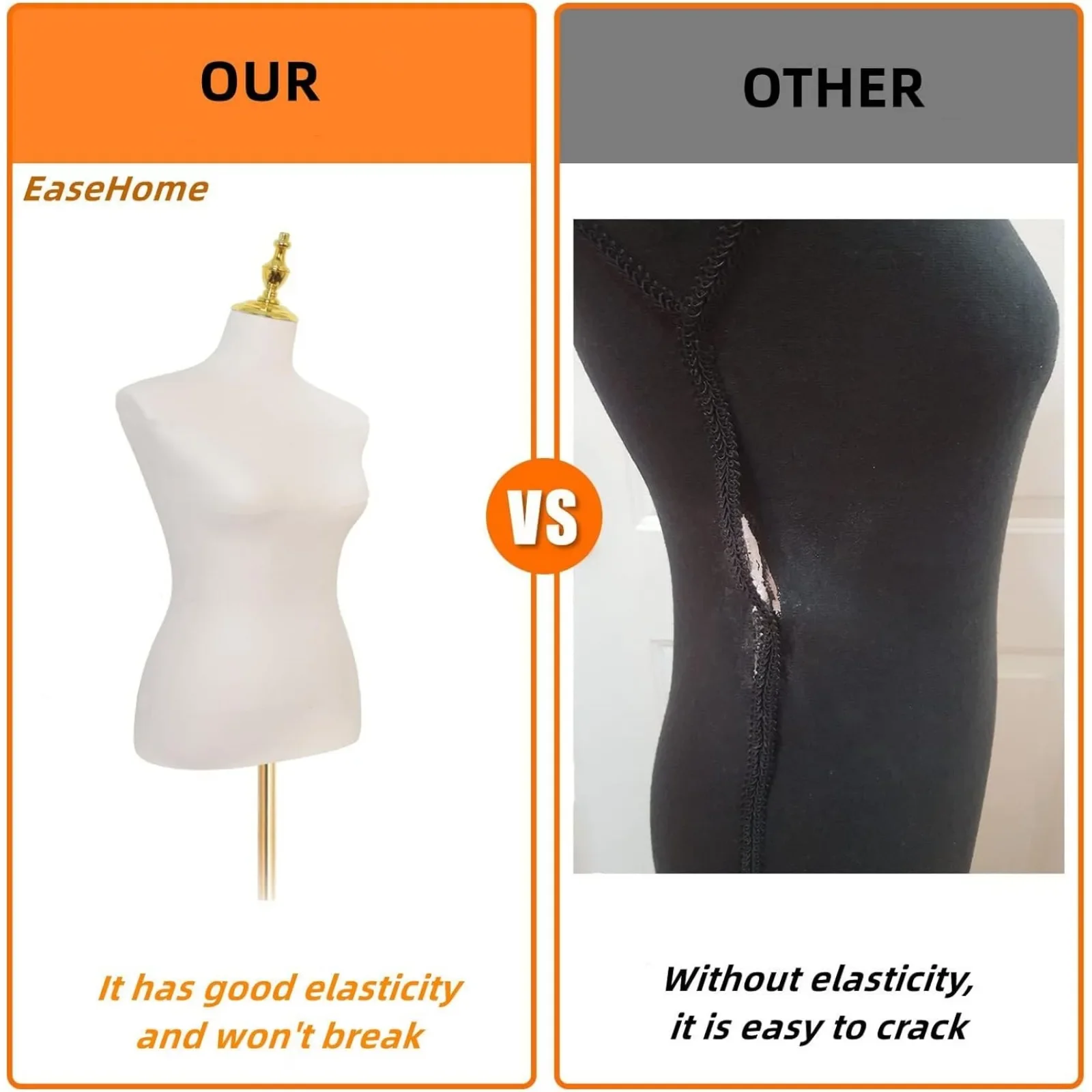 Maniqui vestido Torso cuero бежевый femenino регулируемый Модель дисплея 50-70 дюймов Высота