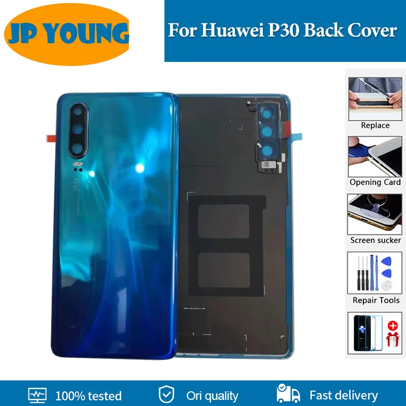 Оригинальная задняя крышка для аккумулятора Huawei P30