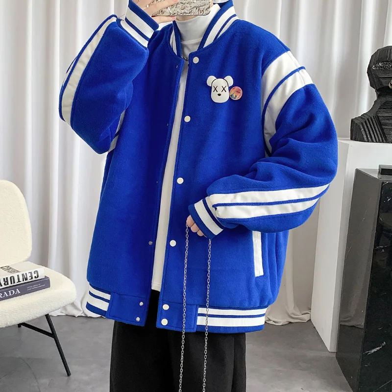 Зимнее модное брендовое мужское пальто-карго с хлопковой подкладкой новинка 2024