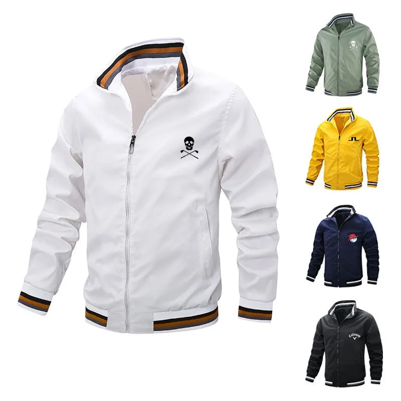 

2022 Golf New Spring and Autumn Men's Golf Jacket Casual Jacket Waterproof Waterproof Men's Jacket Men Golf Wear Malbon Golf