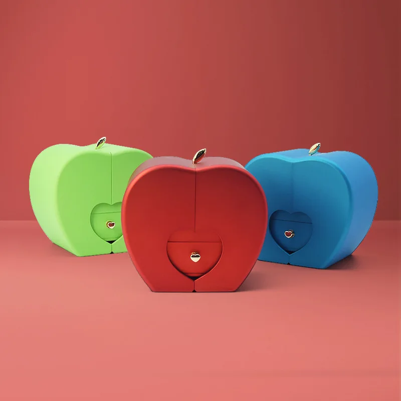 Explosive Christmas Gift Apple Box Jewelry Rose Flower Box Girlfriend Birthday Party Valentine's Day New Year Gift