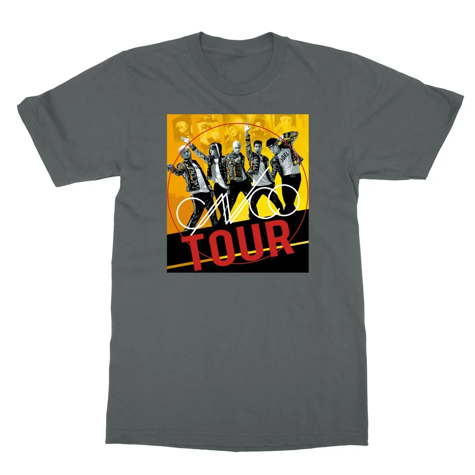 Футболка CNCO Tour для мальчиков в латиноамериканском стиле