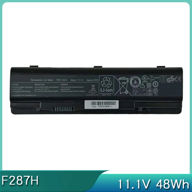 Новый аккумулятор для ноутбука F287H 11 1 В 48 Втч DELL Inspiron 1410 Vostro 1014 1014n 1015 1015n 1088n A840 A860