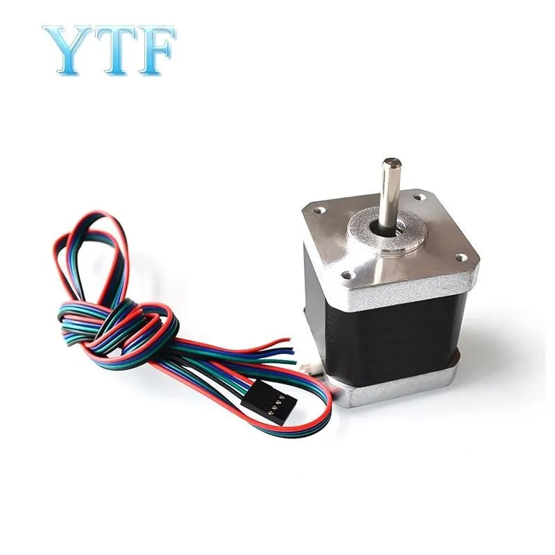 Фотогибридный 42 Шаговый двигатель 17HS840 1B, 48 мм, 2 фазы, 4 провода