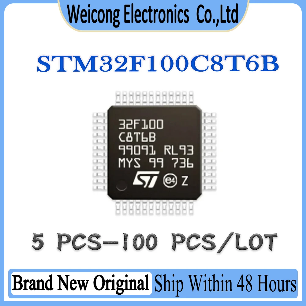 

STM32F100C8T6B STM32F100C8T6 STM32F100C8T STM32F100C8 STM32F100C STM32F100 STM32F10 STM32F STM32 STM3 STM ST IC MCU Chip LQFP-48
