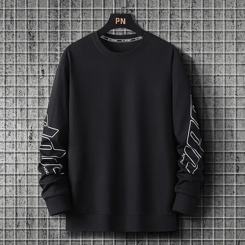 Толстовка мужская с буквенным принтом модная уличная одежда свитшот спортивная