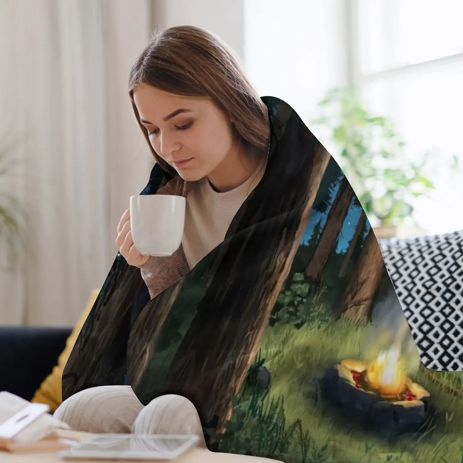 Одеяло Outer Wilds туристическое свободное одеяло для дивана одеяла