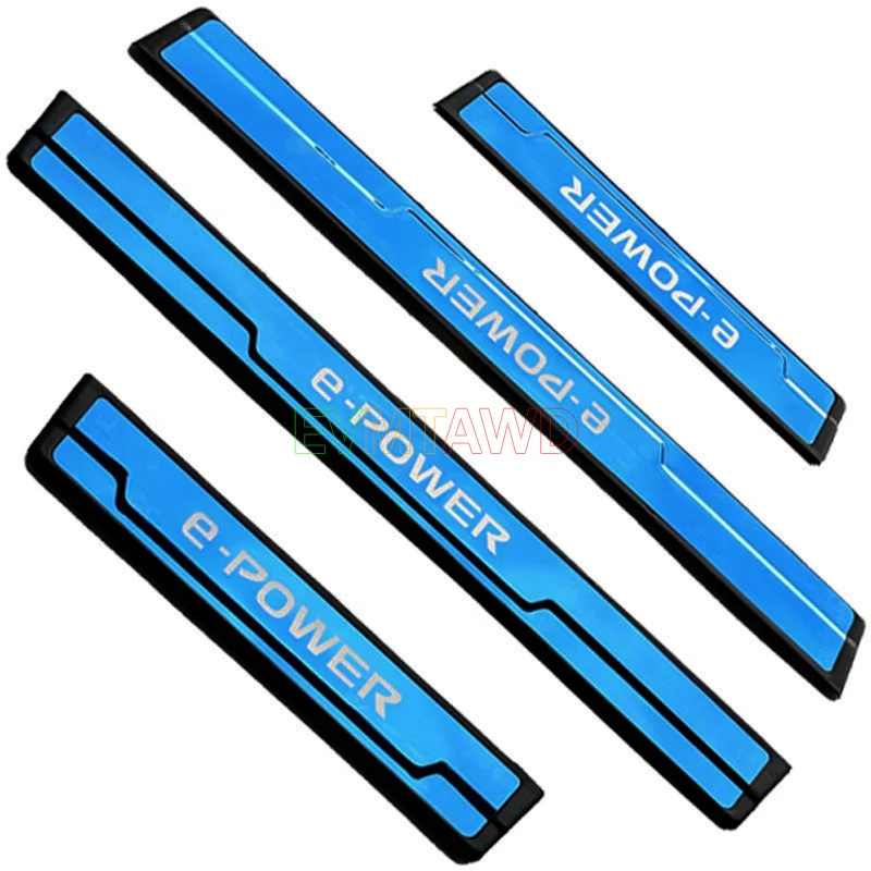 Аксессуары для Nissan X-Trail XTrail T33 T32 2023 2024 Накладка на порог из нержавеющей стали