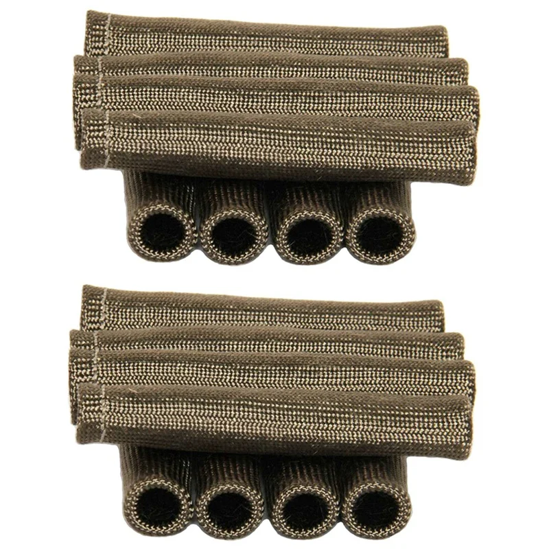 

16Pcs 2500° For Spark Plug Wire Boots Protector Sleeve Heat Shield Cover For LS1/LS2 Titanium