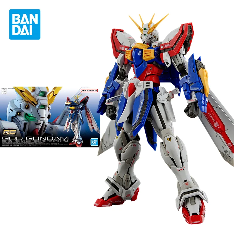

Bandai оригинальная электронная сигарета 1/144, модель Бога, модель в сборе, Коллекционная модель, орнамент, подарки для детей
