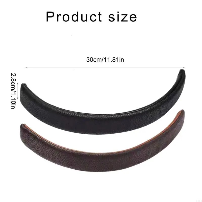 R2LB Top Leather Head Leam для 3 4 наушников Over-Ear