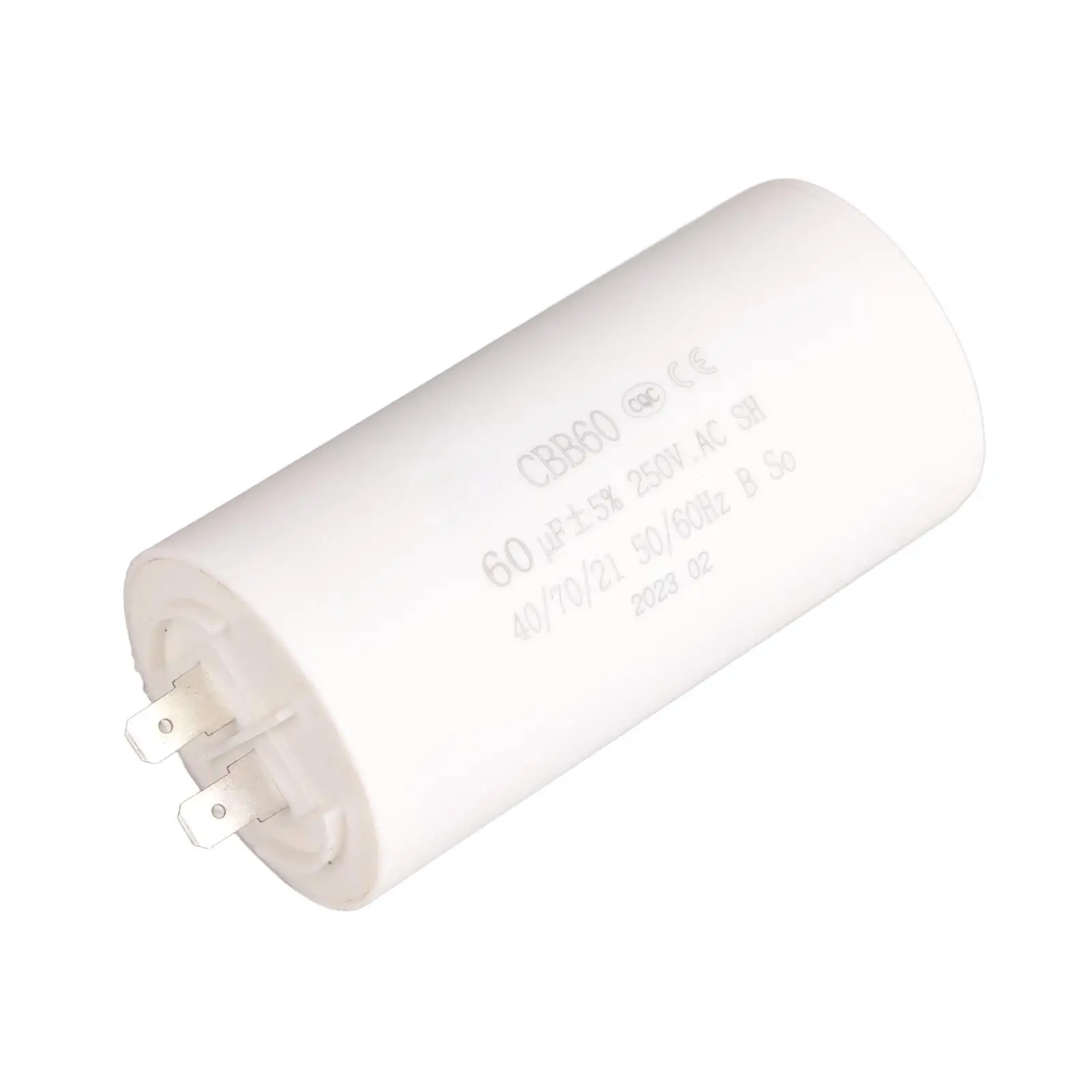 Конденсатор цилиндра переменного тока 250 В CBB60 60 мкФ для моторных насосов - 50/60 Гц