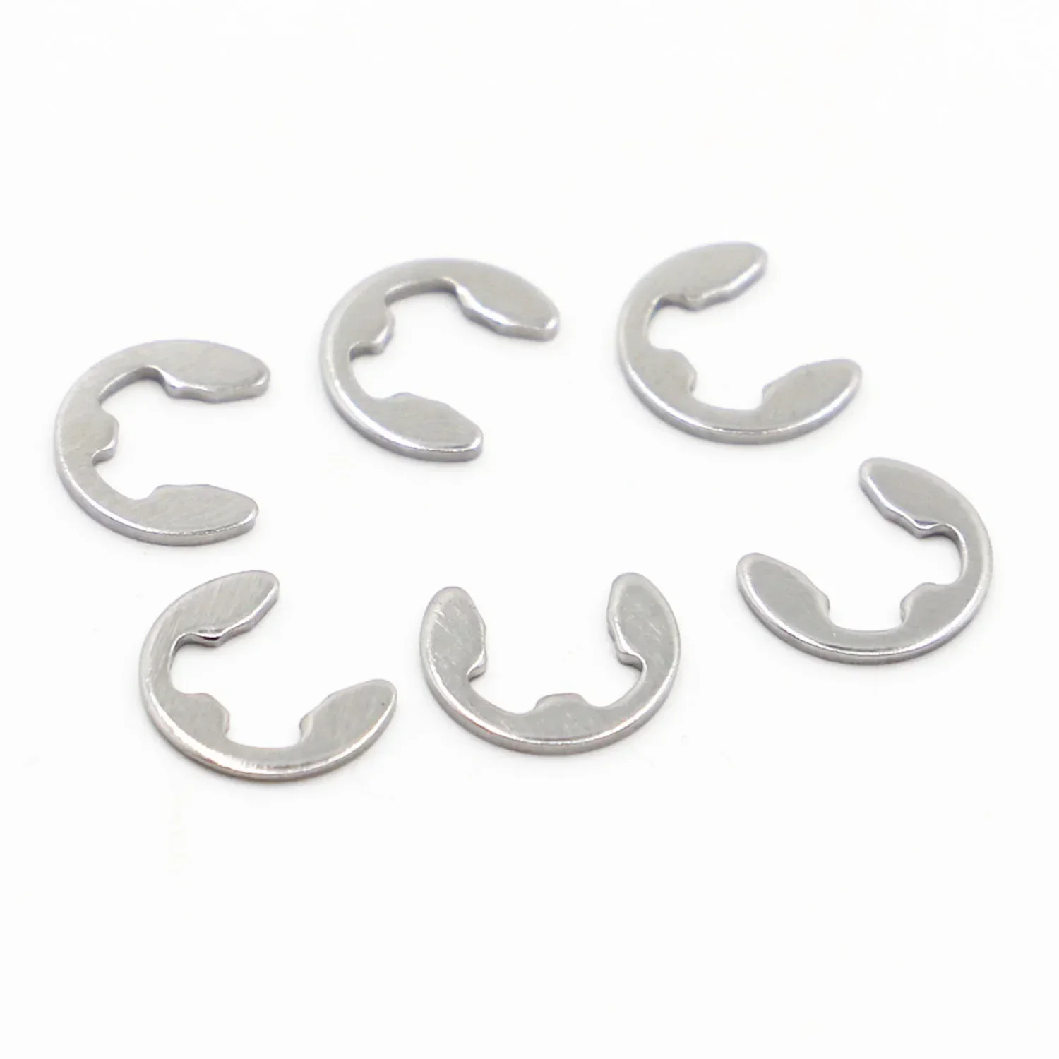 M1.2 M1.5 M2 M3 M3.5 M4 M5 M6 M7 M8 M9 M10 M12 M15 304 Нержавеющая сталь E-зажим Стопорное кольцо Шайба