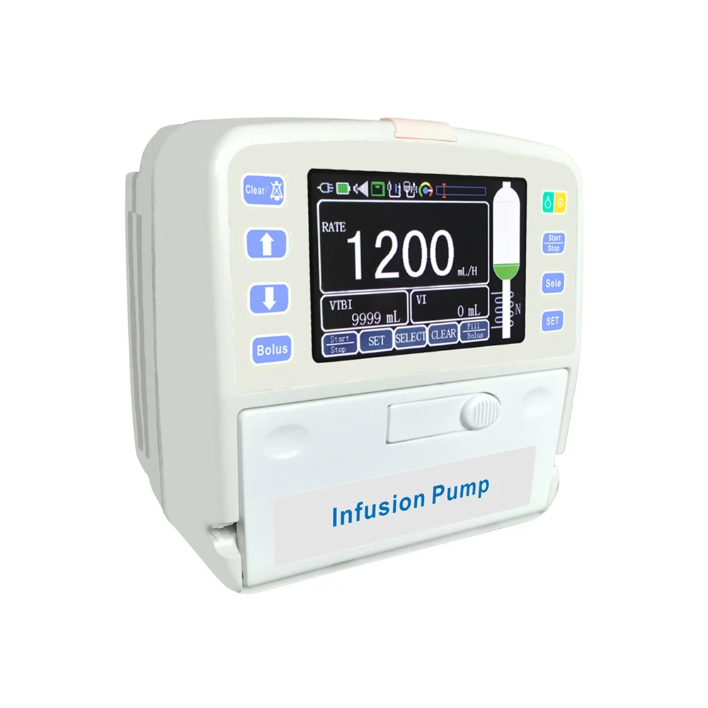 

Medical Hospital Equipment 3.5 Touch LCD Screen Portable Mini Electric Infusion Pump
