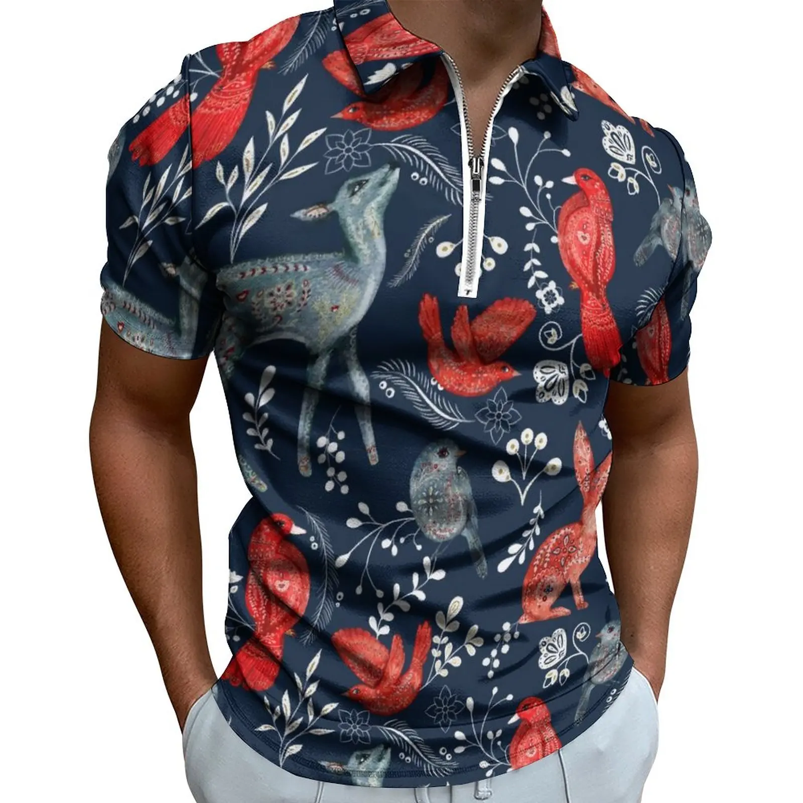 

Футболка-поло летняя с коротким рукавом, размеры до 5XL