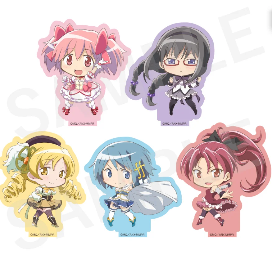 Anime Magia Record  Tamaki Iroha Nanami Yachiyo Togame Momoko Cosplay PVC Figure Stand Figure Kids Toy 1137