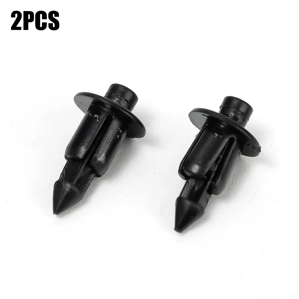 

Пластиковые заклепки для мотоцикла, автомобильный бампер, крыло, черный винт, декоративная застежка для панели, зажим для Honda