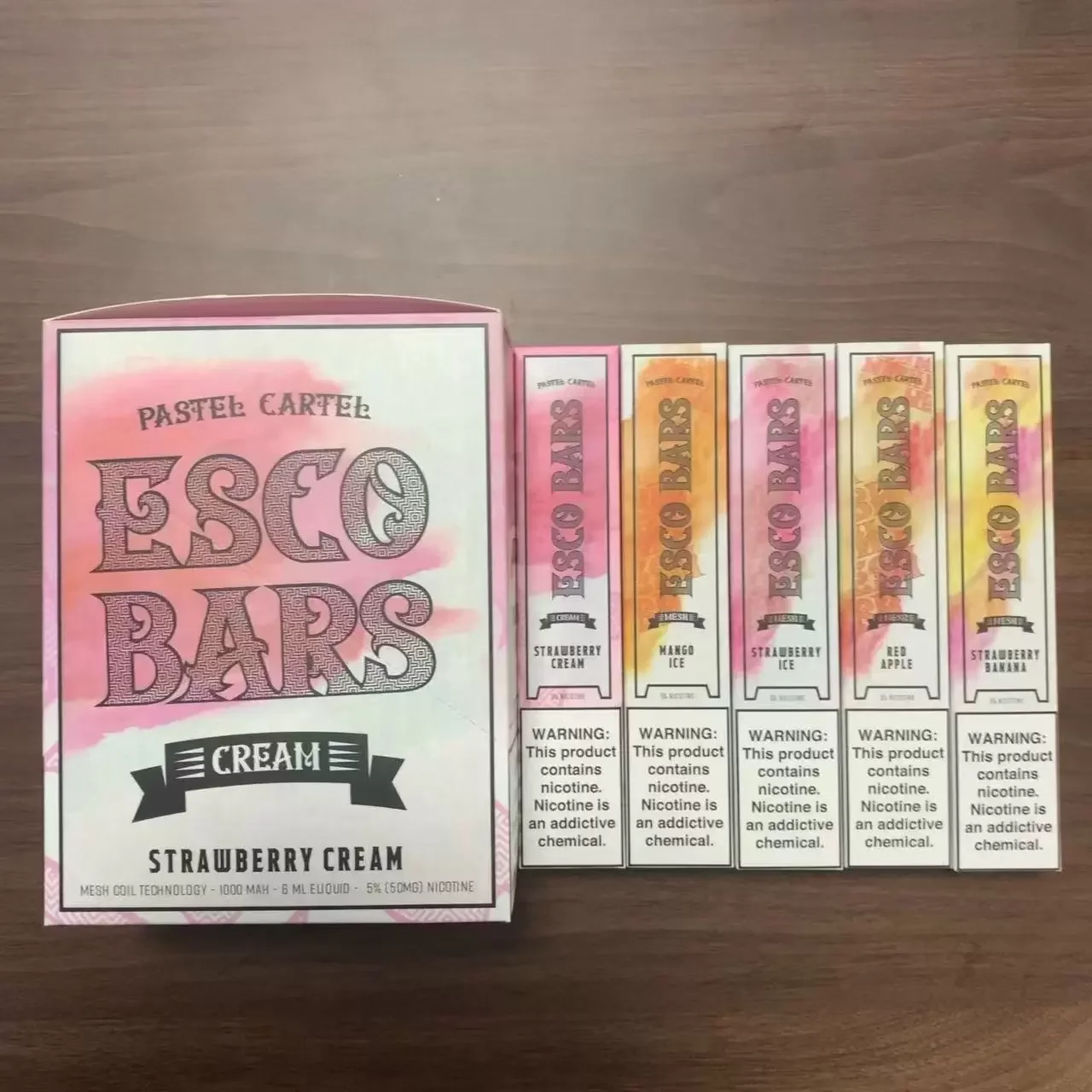 

ESCO BARS MESH 2500 PUFS DEVICE PENS