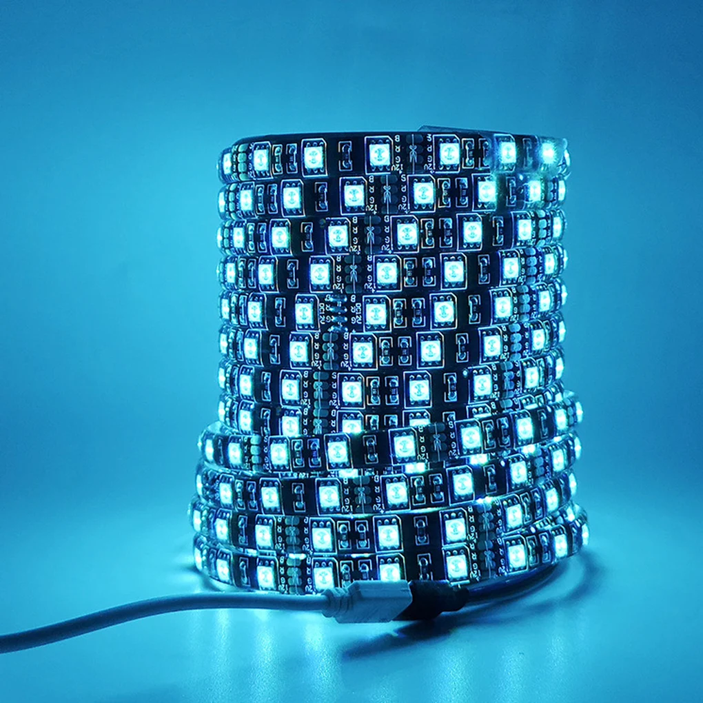 USB светильник гирлянда с подсветкой RGB-светодиод многоцветная подсветка